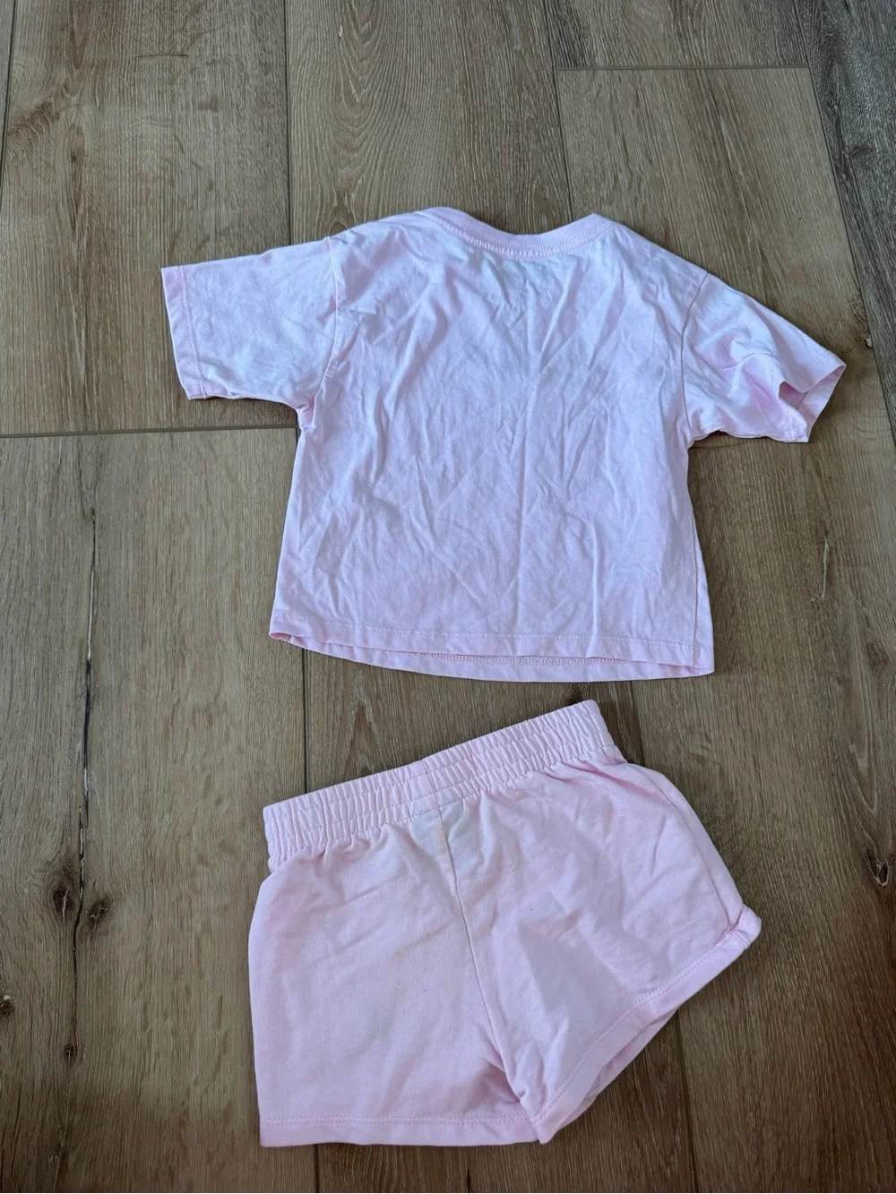 Pink Jordan Girls short set Jumpman logo size 3T